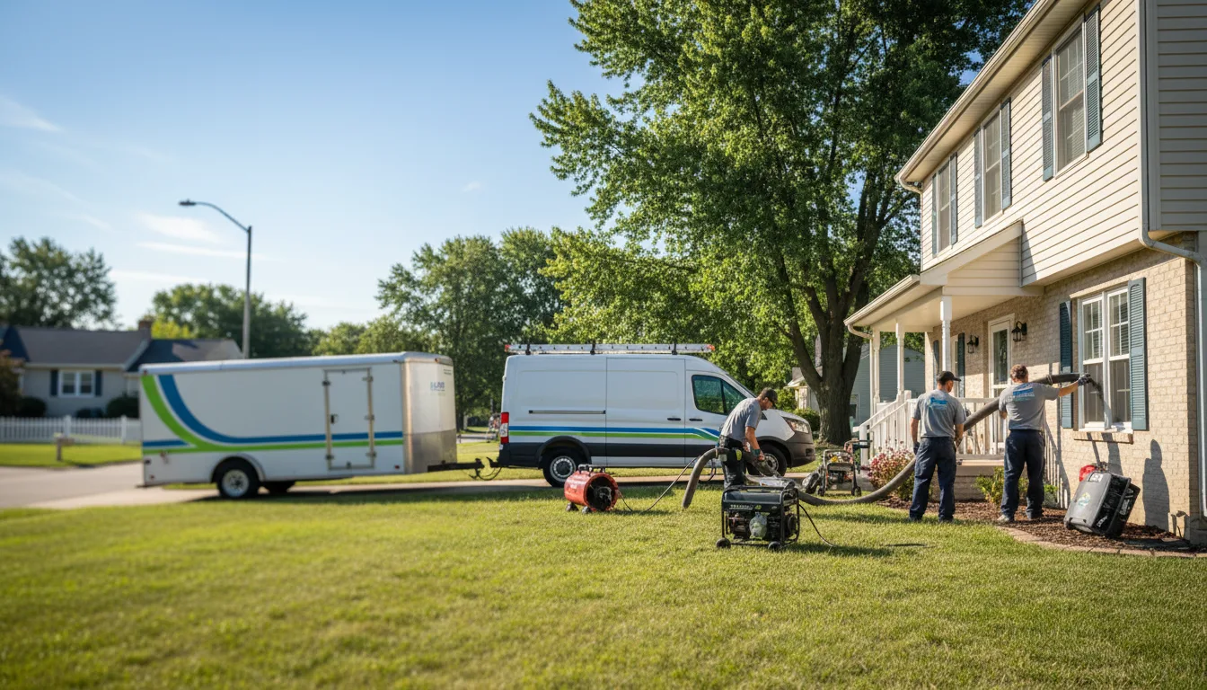Flooded Basement Restoration And Cleanup With Repair in Saint Anthony, IA near me